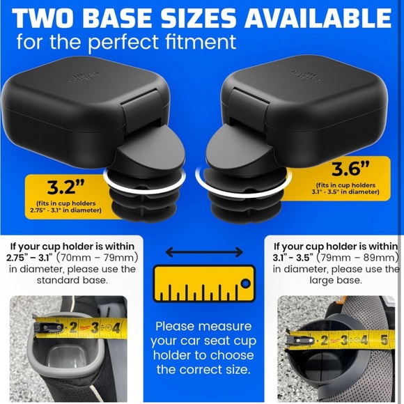 Integral Kids👦🏻👧🏻Car🚗Seat Cup🥤Holder Console with Storage Container - Picture 4 of 10